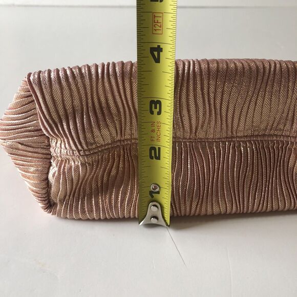 Lancome light Pink Shimmer Makeup Bag Zippered - Picture 8 of 8